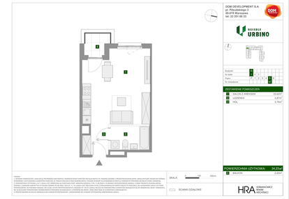 Mieszkanie w inwestycji: Osiedle Urbino etap 1.4