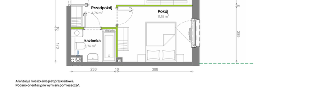 Mieszkanie w inwestycji: Południe Vita