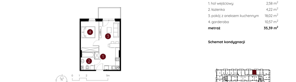Mieszkanie w inwestycji: Murapol Novo