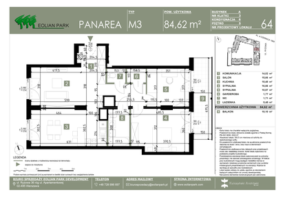 Mieszkanie w inwestycji: Panarea
