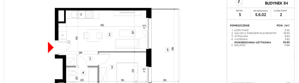 Mieszkanie w inwestycji: CityFlow etap II