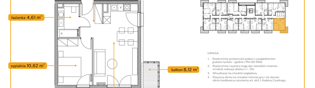 Mieszkanie w inwestycji: Osiedle Słoneczny Łąkoszyn bud. 4