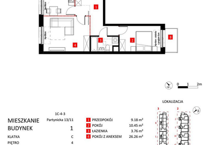Mieszkanie w inwestycji: Apartamenty Jeździecka