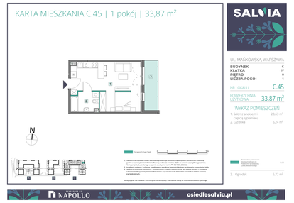 Mieszkanie w inwestycji: Osiedle Salvia