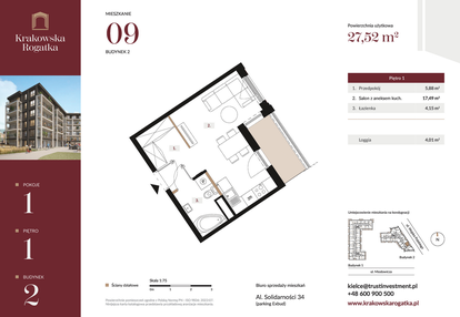 Mieszkanie w inwestycji: Krakowska Rogatka