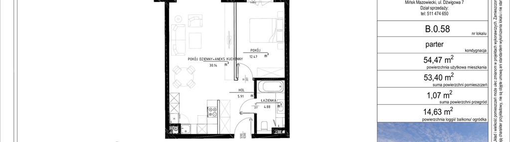 Mieszkanie w inwestycji: Wesoła House Etap II