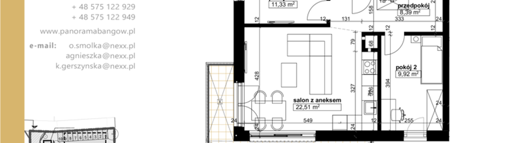 Mieszkanie w inwestycji: Panorama Bańgów Etap II