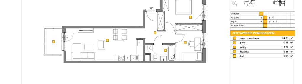 Mieszkanie w inwestycji: Osiedle Rapsodia etap 3