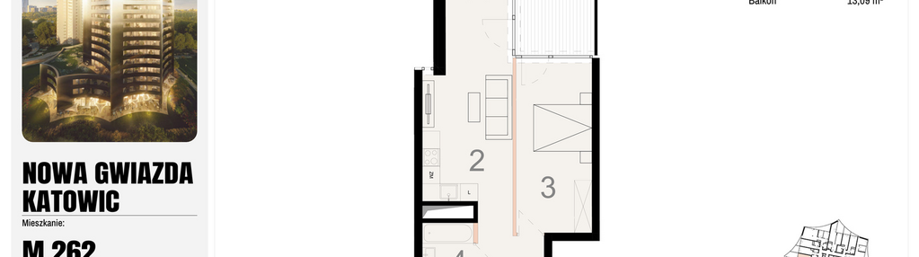 Mieszkanie w inwestycji: Nowa Gwiazda