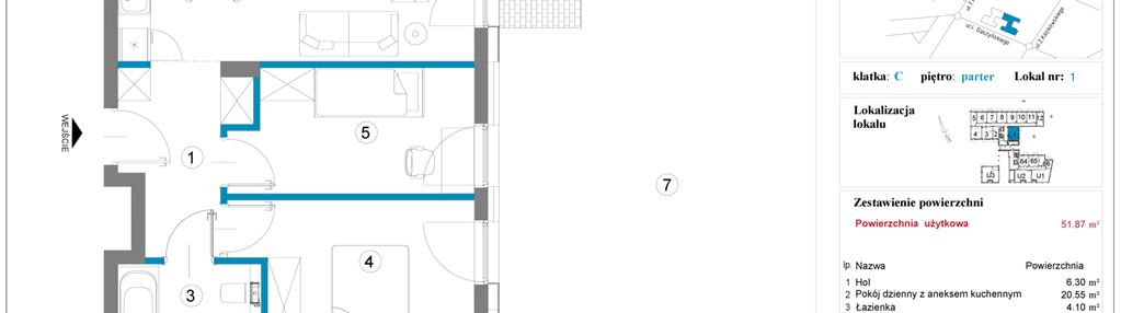 Mieszkanie w inwestycji: Daszyńskiego Square etap 2