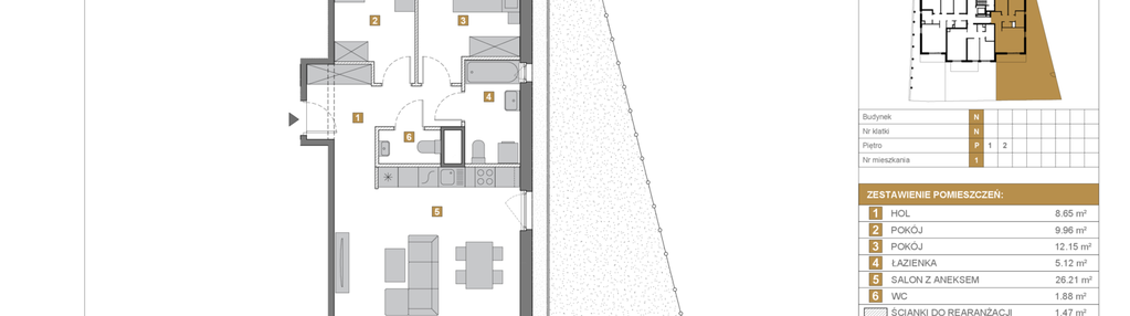 Mieszkanie w inwestycji: Wille Biskupin III