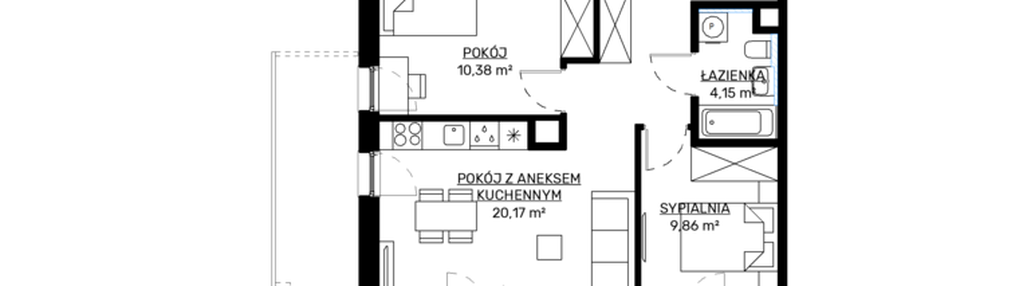 Mieszkanie w inwestycji: KWADRAT etap 2