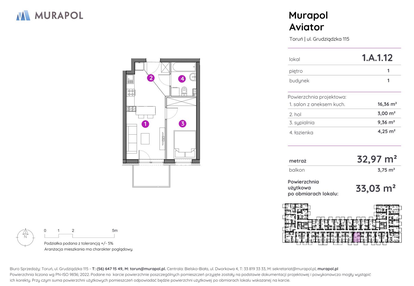 Mieszkanie w inwestycji: Murapol Aviator