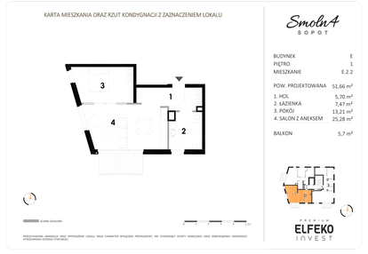 Mieszkanie w inwestycji: Smolna 4