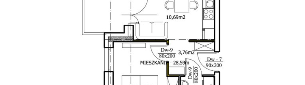 Mieszkanie w inwestycji: Miasteczko Na Szlaku Kultur, etap II