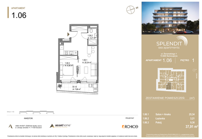 Mieszkanie w inwestycji: Splendit Świnoujście