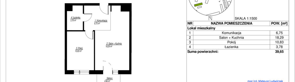 Mieszkanie w inwestycji: Jasielska 8C etap II