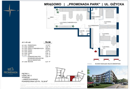 Mieszkanie w inwestycji: Promenada Park