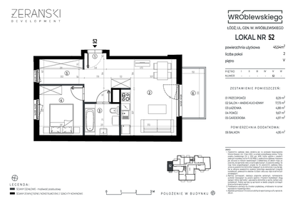 Mieszkanie w inwestycji: Wróblewskiego