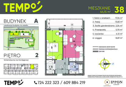 Mieszkanie w inwestycji: Osiedle TEMPO