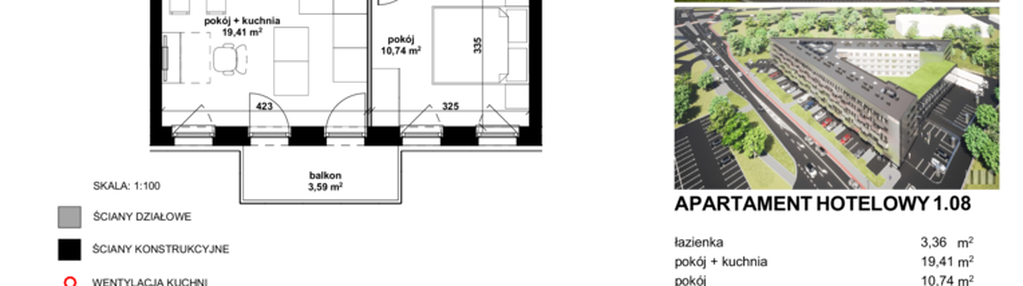 Mieszkanie w inwestycji: Apartamentowiec Zwycięska 3 - inwestycyjne
