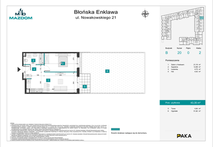 Mieszkanie w inwestycji: Błońska Enklawa