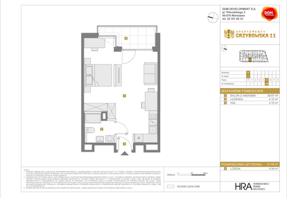 Mieszkanie w inwestycji: Apartamenty Grzybowska 11