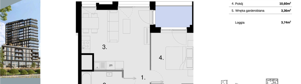 Mieszkanie w inwestycji: Sky Trust etap II
