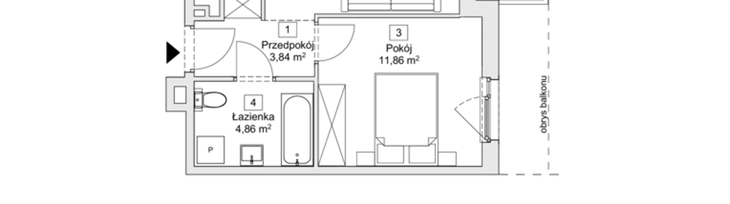 Mieszkanie w inwestycji: Zacisze Marcelin IIIa