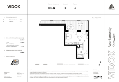 Mieszkanie w inwestycji: VIDOK