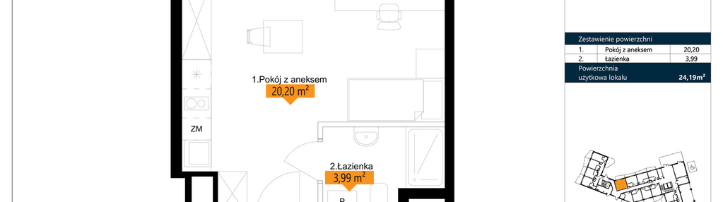 Mieszkanie w inwestycji: ŁACINA SPOT