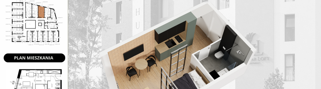 Mieszkanie w inwestycji: Hussar Loft - Apartamenty inwestycyjne