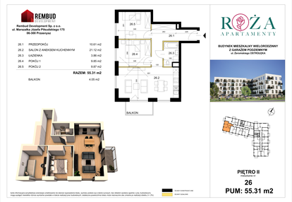 Mieszkanie w inwestycji: Apartamenty Róża