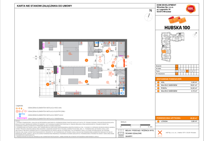 Mieszkanie w inwestycji: Hubska 100 etap 2