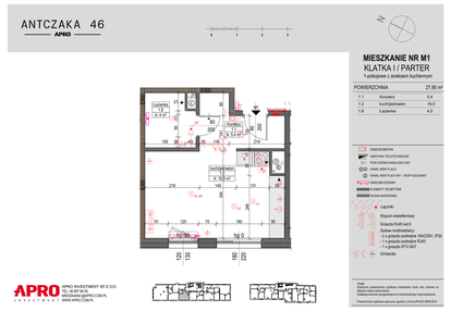 Mieszkanie w inwestycji: Antczaka 46
