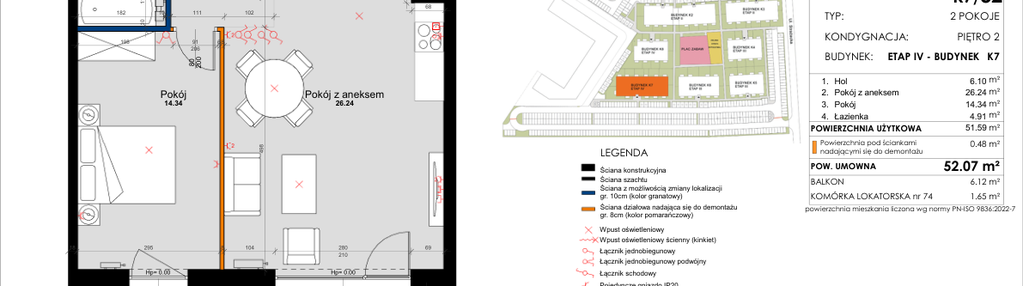 Mieszkanie w inwestycji: Kleszczewo Park - etap IV