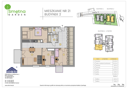 Mieszkanie w inwestycji: Smętna Garden