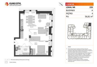 Mieszkanie w inwestycji: Esencja - Apartamenty inwestycyjne