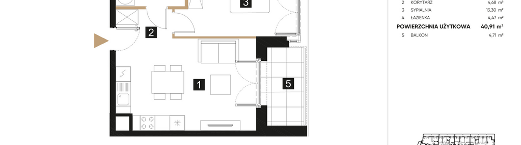 Mieszkanie w inwestycji: Konwiktorska Residence