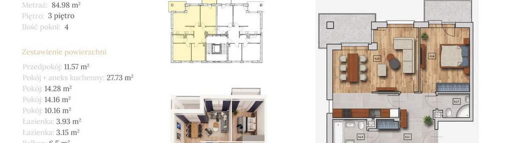 Mieszkanie w inwestycji: Dębowa 51