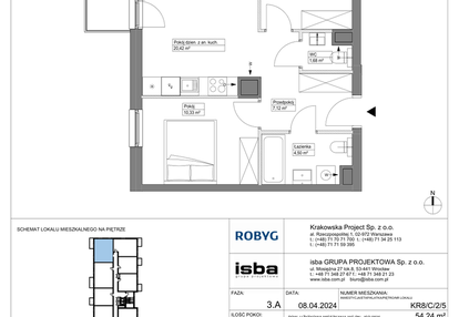 Mieszkanie w inwestycji: Apartamenty Krakowska etap VIII