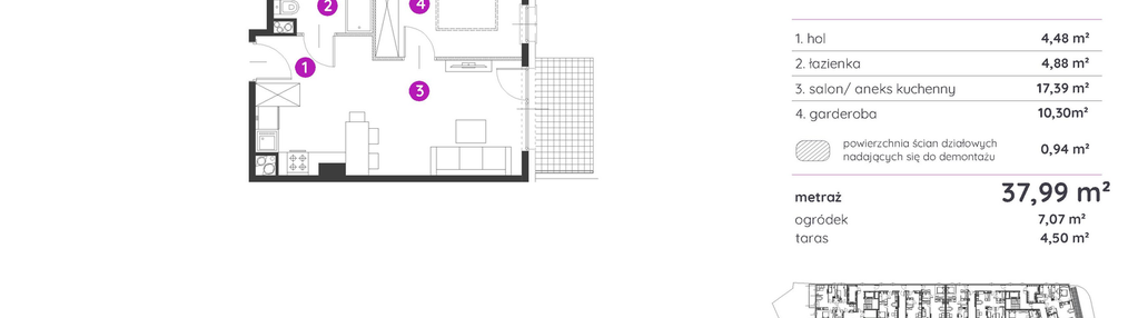 Mieszkanie w inwestycji: Murapol Osiedle Szafirove