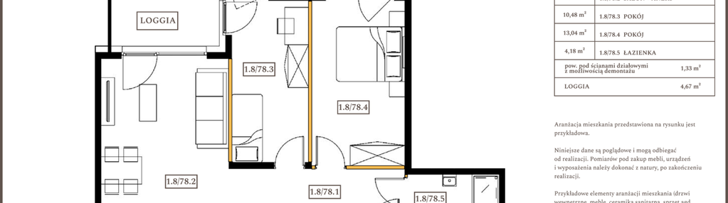 Mieszkanie w inwestycji: Osiedle Na Górnej etap V