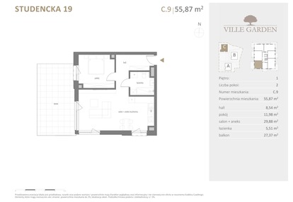 Mieszkanie w inwestycji: Ville Garden