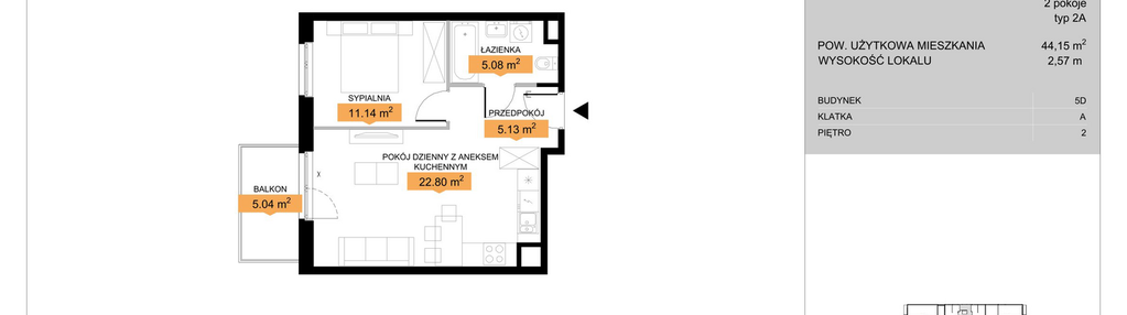 Mieszkanie w inwestycji: Zenit V