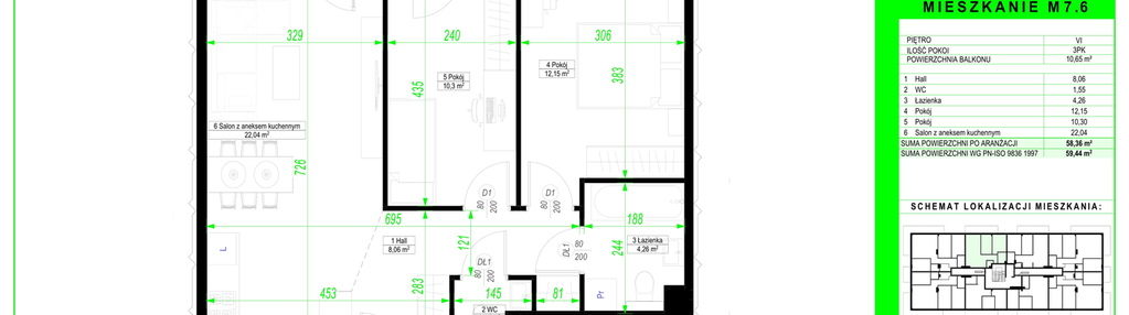 Mieszkanie w inwestycji: City Park Apartments