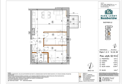 Mieszkanie w inwestycji: Park Leśny Rembertów etap IX
