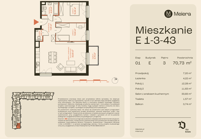 Mieszkanie w inwestycji: Osiedle Meiera