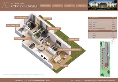 Mieszkanie w inwestycji: Apartamenty Częstochowska