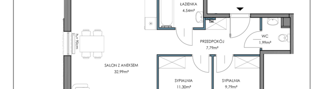 Mieszkanie w inwestycji: Osiedle Horizon